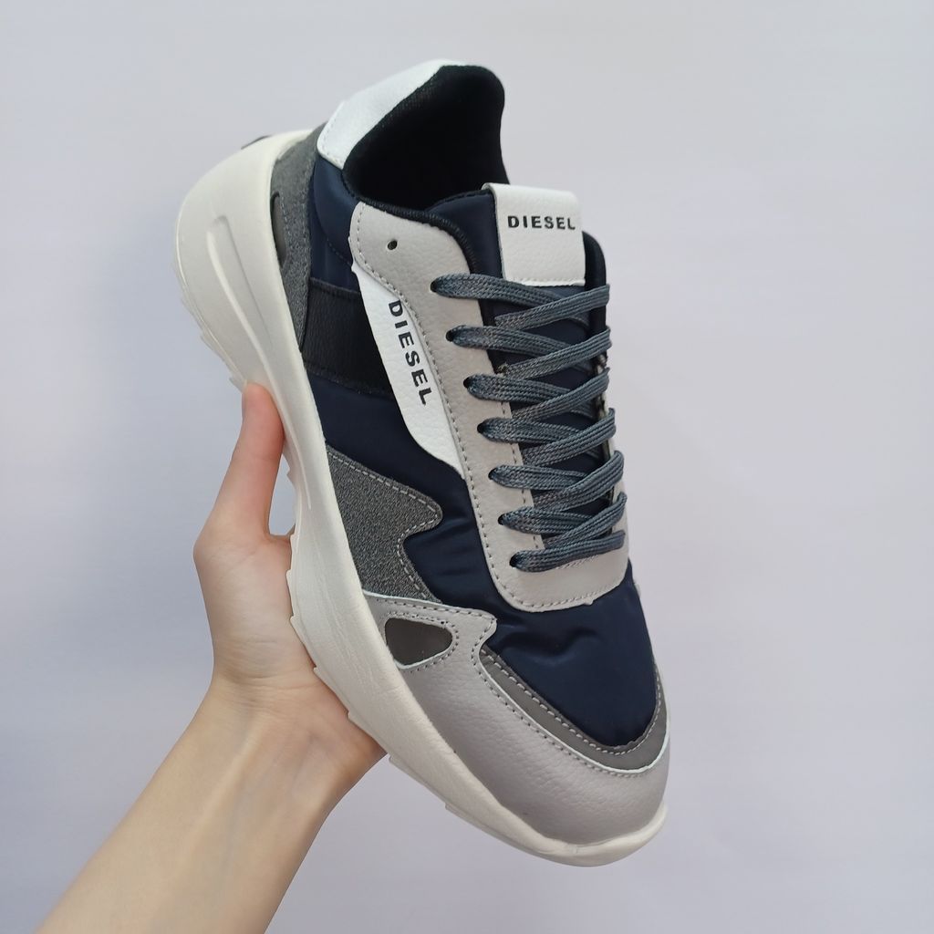 قیمت کفش کتونی دیزل شمعی سرمه ای مردانه/فروش اقساطی  