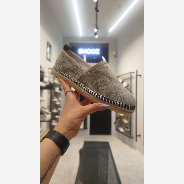 گیوه مردانه سبز دوردوخت برای تابستان وپیاده روی