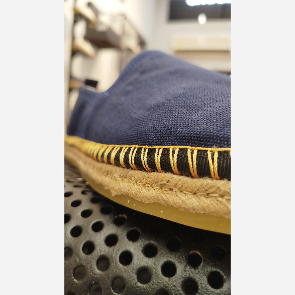 قیمت ارزان گیوه مردانه سرمه ای دوردوخت برای تابستان وپیاده روی/فروش اقساطی