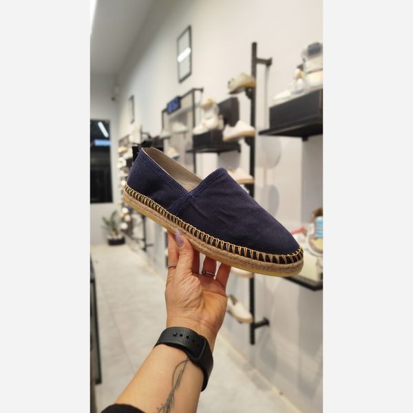 گیوه مردانه سرمه ای دوردوخت برای تابستان وپیاده روی