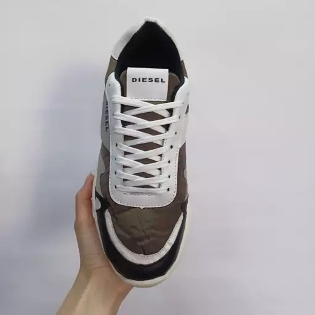 خرید اینترنتی کفش کتونی دیزل شمعی سبز مردانه/فروش اقساطی 