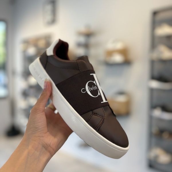 کتونی کشی کلوین کلین قهوه ای زنانه