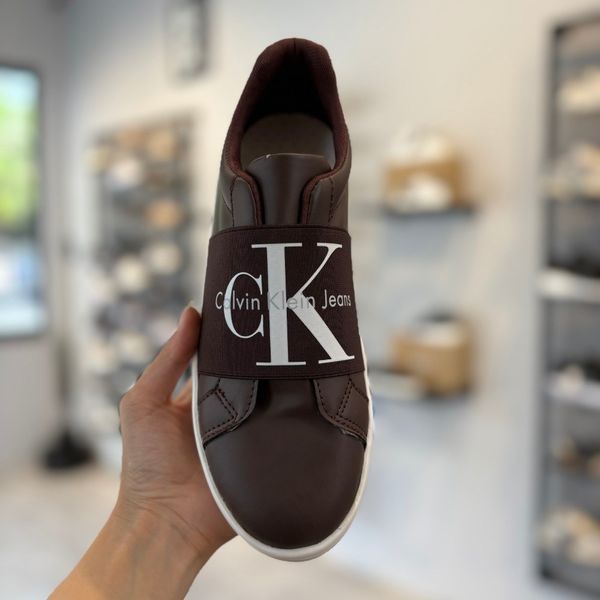 کتونی کشی کلوین کلین قهوه ای زنانه