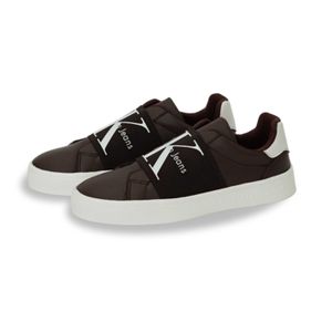 مشخصات کفش کتونی کشی کلوین کلین قهوه ای زنانه/فروش اقساطی