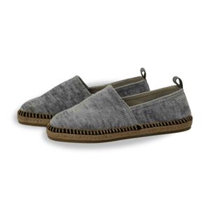 فروش اینترنتی گیوه مردانه طوسی تیره دور دوخت برای تابستان وپیاده روی/فروش اقساطی