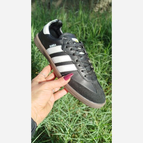 کتونی سامبا فول مشکی سبک مردانه