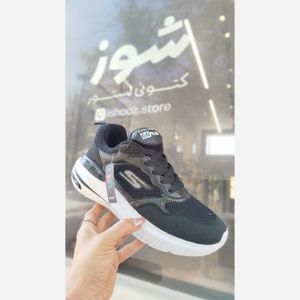 خرید اینترنتی کفش کتونی اسکیچرز مشکی مردانه/فروش اقساطی