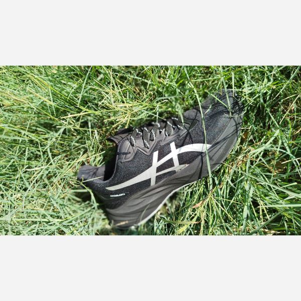 کتونی اسیکس رانینگ مشکی مردانه