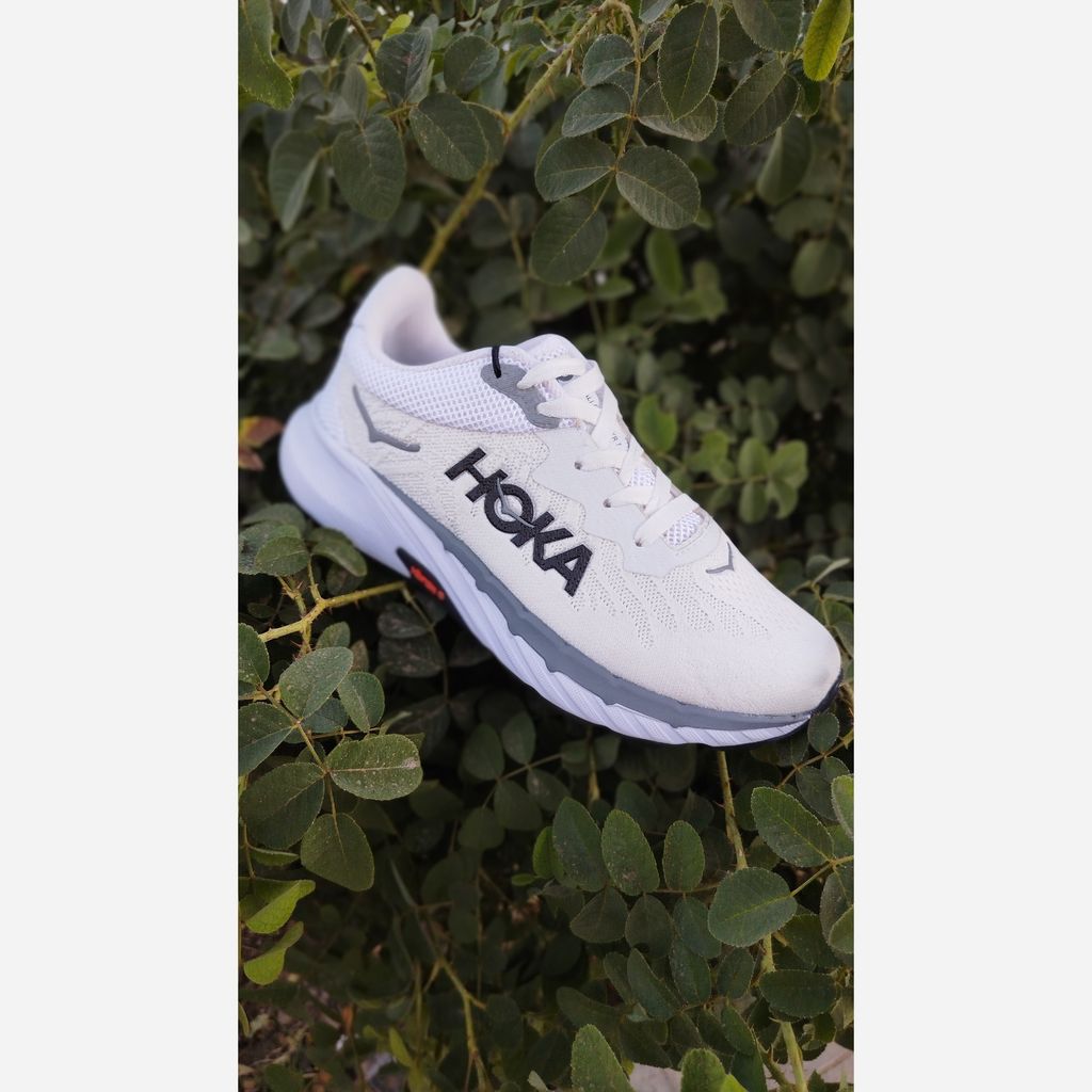 فروش اینترنتی کفش کتونی هوکا سفید مردانه/فروش اقساطی