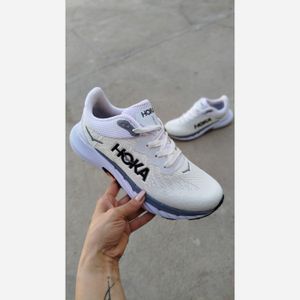 فروش اینترنتی کفش کتونی هوکا سفید مردانه/فروش اقساطی