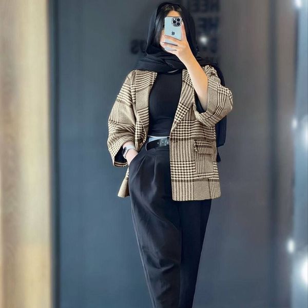 پالتو مانتویی دلتا نورا