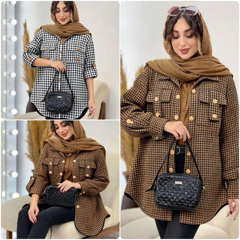 قیمت ارزان مانتو مدل آیلین