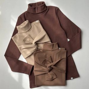 بلوز یقه اسکی زنانه کشبافت پنبه