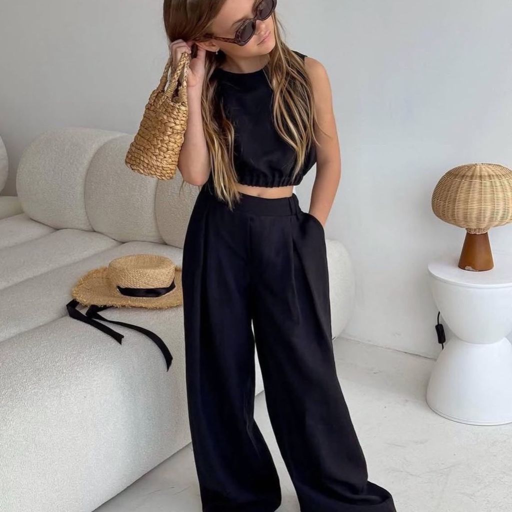 قیمت ارزان کراپ شلوار مجلسی ترک برند زارا 🇹🇷🇹🇷🇹🇷