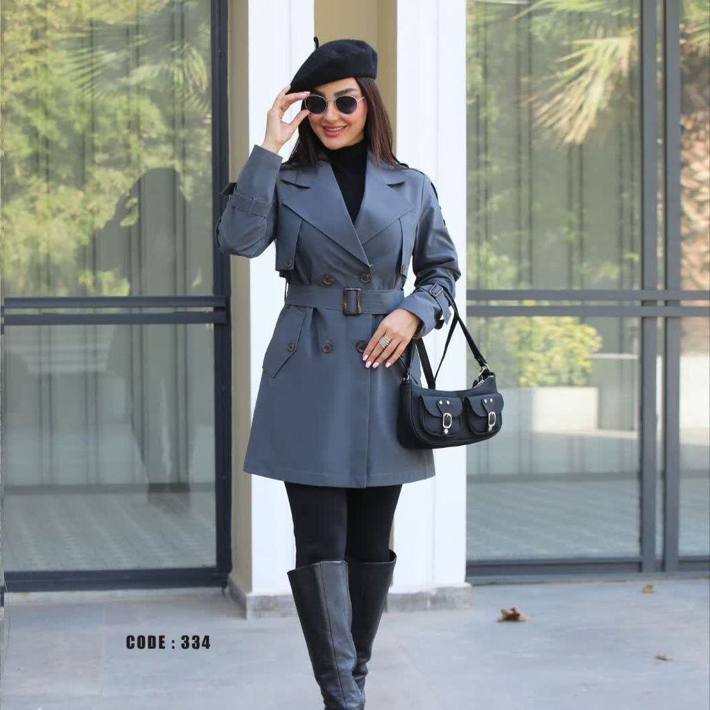 فروش اینترنتی بارانی مزون دوز ترک لند