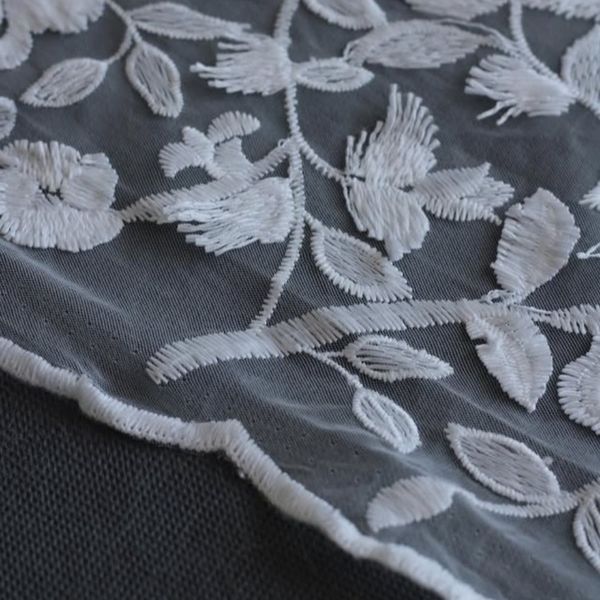 پارچه های تور طرحدار