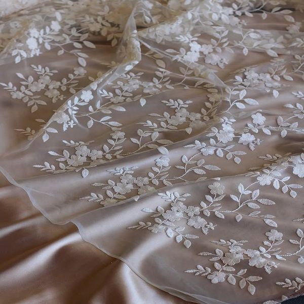 پارچه های تور طرحدار 1180