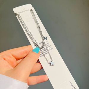 گردنبند دولاین استیل طرح ستاره