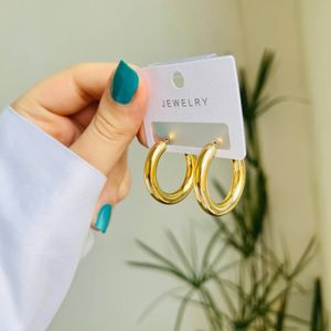 گوشواره نیکلی طرح نقره ای و طلایی