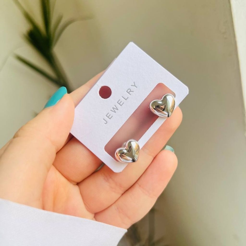 قیمت ارزان گوشواره نیکلی طرح نقره ای و طلایی