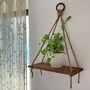 شلف چوبی کنفی طرح ارت بیوتی