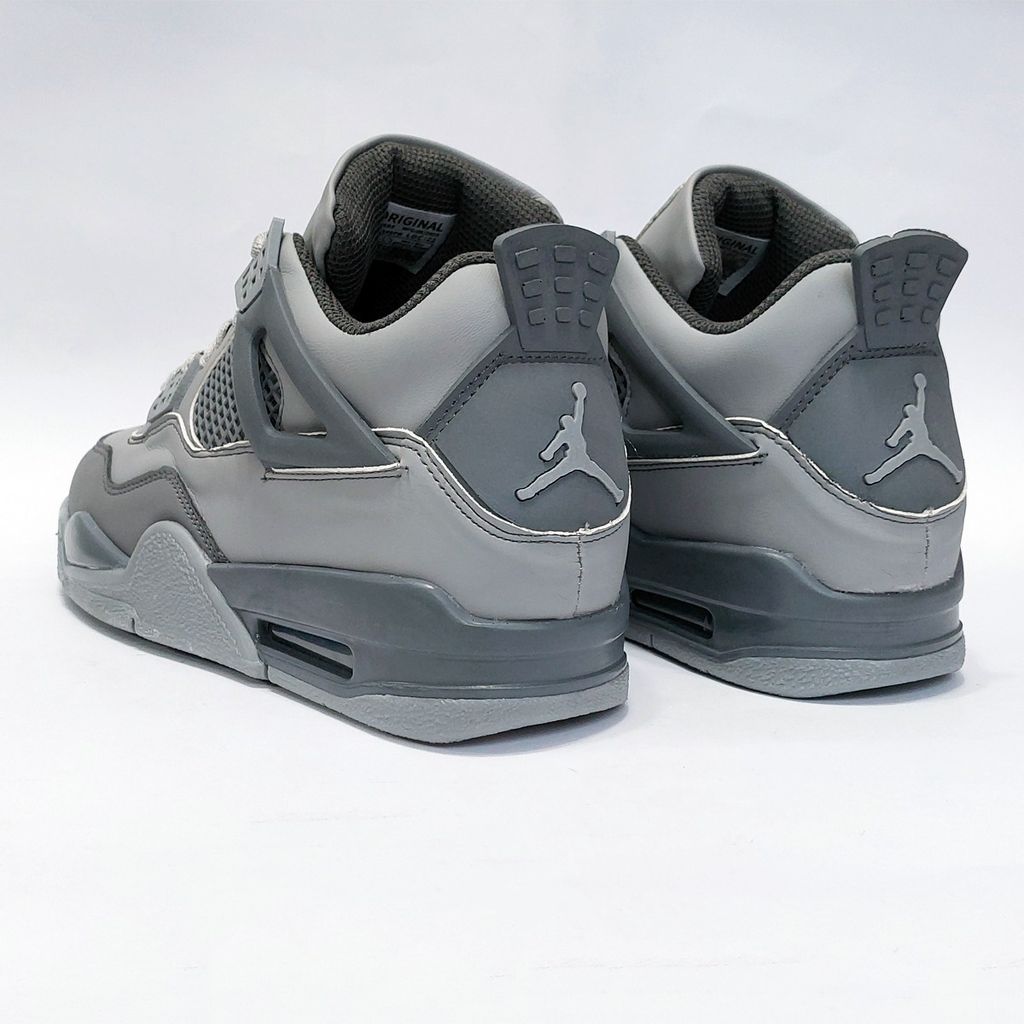 قیمت کتونی پرطرفدار نایک جردن 4 طوسی Nike Jordan 4