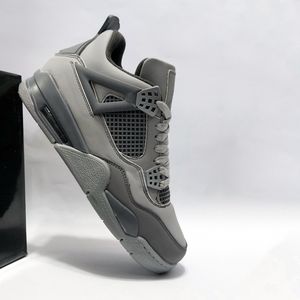 خرید اینترنتی کتونی پرطرفدار نایک جردن 4 طوسی Nike Jordan 4