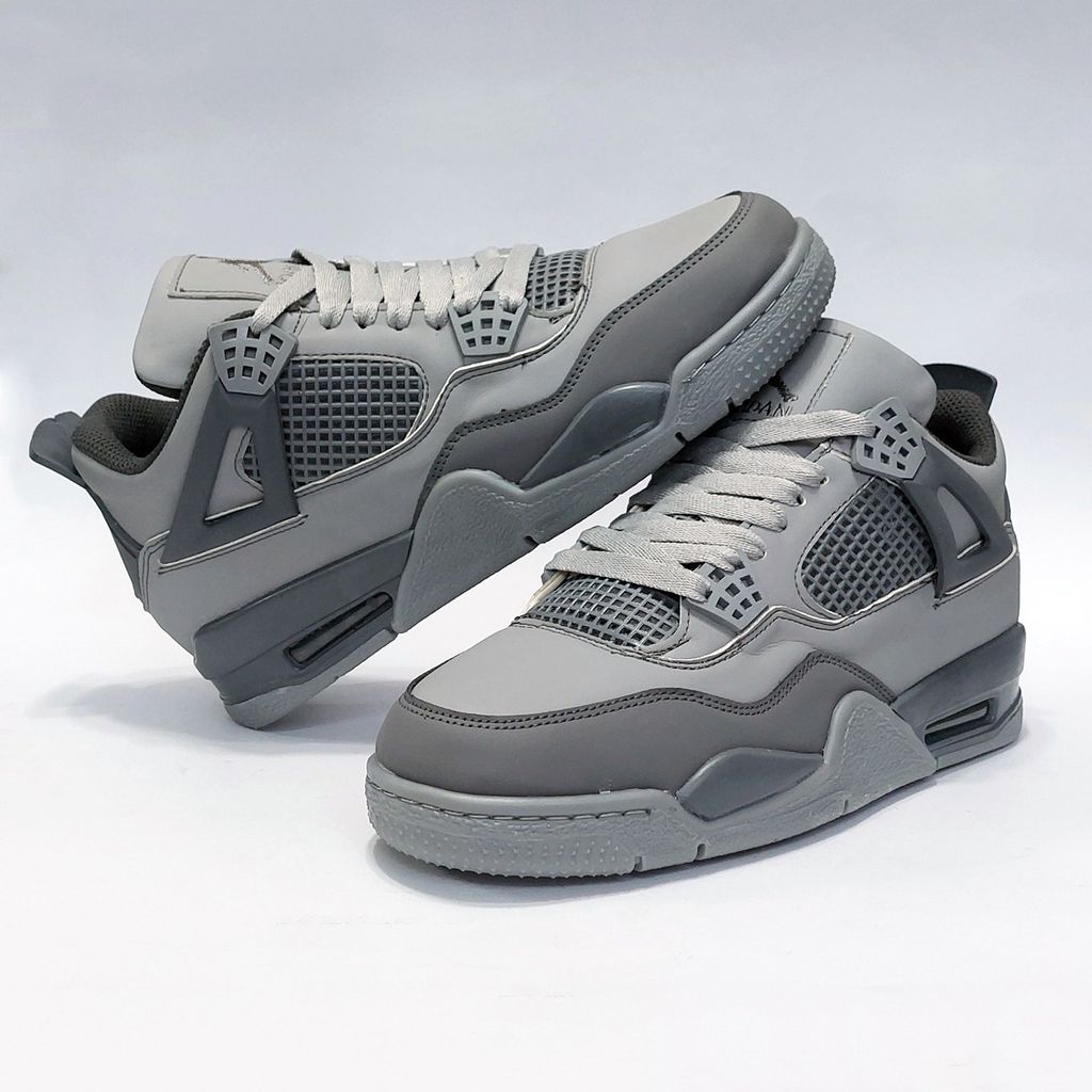 مشخصات کتونی پرطرفدار نایک جردن 4 طوسی Nike Jordan 4