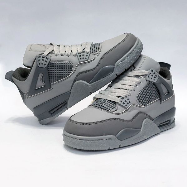 کتونی پرطرفدار نایک جردن 4 طوسی Nike Jordan 4