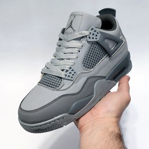 خرید آنلاین کتونی پرطرفدار نایک جردن 4 طوسی Nike Jordan 4