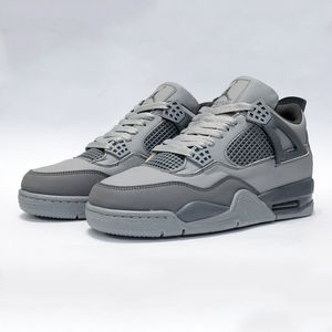کتونی پرطرفدار نایک جردن 4 طوسی Nike Jordan 4