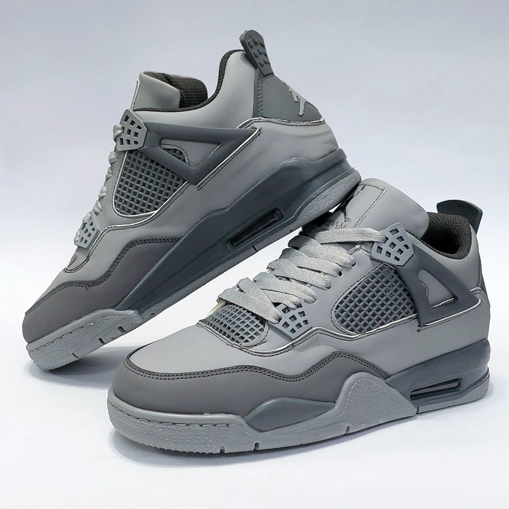 مشخصات کتونی پرطرفدار نایک جردن 4 طوسی Nike Jordan 4