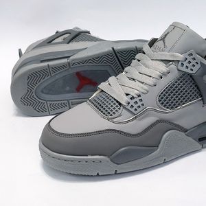 خرید اینترنتی کتونی پرطرفدار نایک جردن 4 طوسی Nike Jordan 4