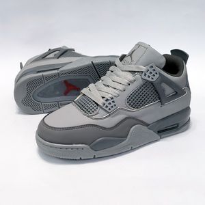 خرید انلاین کتونی پرطرفدار نایک جردن 4 طوسی Nike Jordan 4