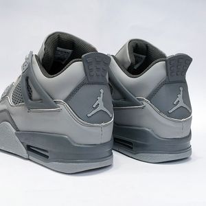 فروش اینترنتی کتونی پرطرفدار نایک جردن 4 طوسی Nike Jordan 4