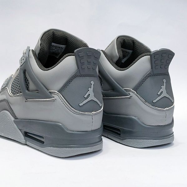 کتونی پرطرفدار نایک جردن 4 طوسی Nike Jordan 4
