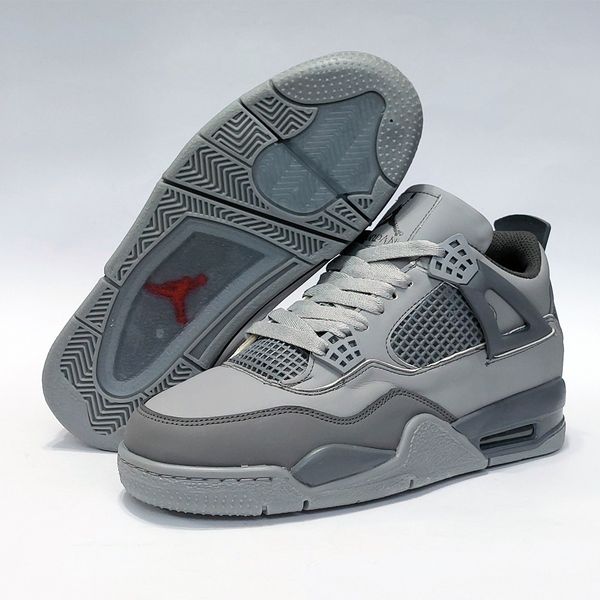 کتونی پرطرفدار نایک جردن 4 طوسی Nike Jordan 4