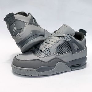 خرید اینترنتی کتونی پرطرفدار نایک جردن 4 طوسی Nike Jordan 4