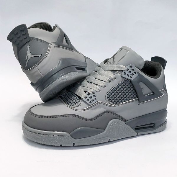 کتونی پرطرفدار نایک جردن 4 طوسی Nike Jordan 4