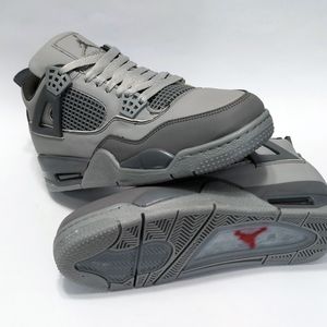 فروش اینترنتی کتونی پرطرفدار نایک جردن 4 طوسی Nike Jordan 4