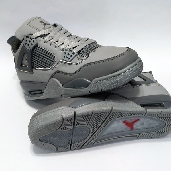 کتونی پرطرفدار نایک جردن 4 طوسی Nike Jordan 4