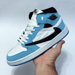 مشخصات کتونی نیم ساق نایک ترویس آبی Nike Travis