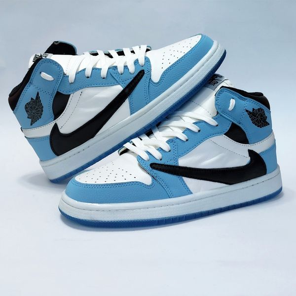 کتونی نیم ساق نایک ترویس آبی Nike Travis