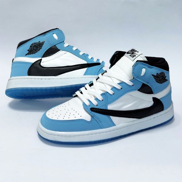 کتونی نیم ساق نایک ترویس آبی Nike Travis