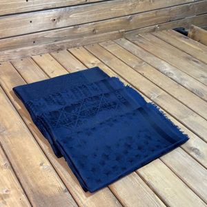 خرید انلاین رویری مجلسی ژاکارد قواره بزرگ رنگ سرمه ای