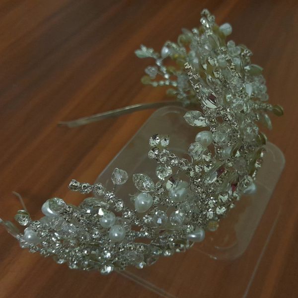 تاج عروس مدل نگین ها با مارکیز اصل