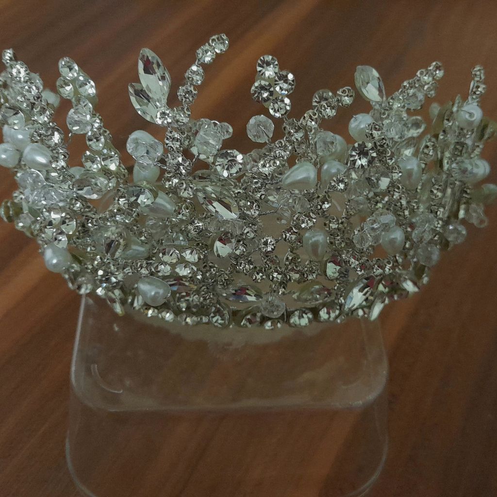 خرید انلاین تاج عروس مدل نگین ها با مارکیز اصل