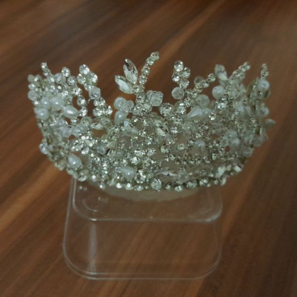 تاج عروس مدل نگین ها با مارکیز اصل