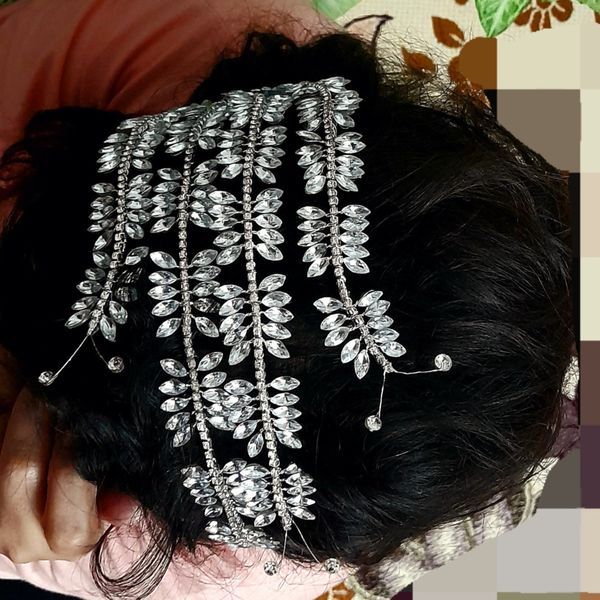 تاج عروس مدل پروانه ها با مارکیز غیر اصل