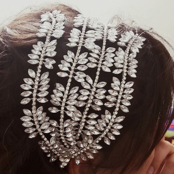 تاج عروس مدل پروانه ها با مارکیز غیر اصل